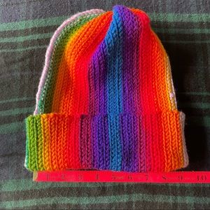 Handmade Crochet “Franken-Beanie”